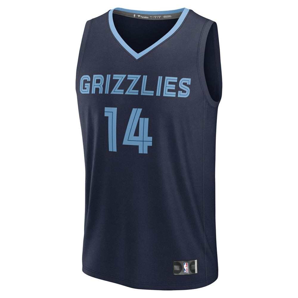 Zach Edey Memphis Grizzlies 2024 NBA Draft Fast Break Player Jersey Icon Edition Navy - NBA