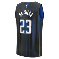 Tristan da Silva Orlando Magic Youth 2024 NBA Draft Fast Break Player Jersey Icon Edition Black - NBA