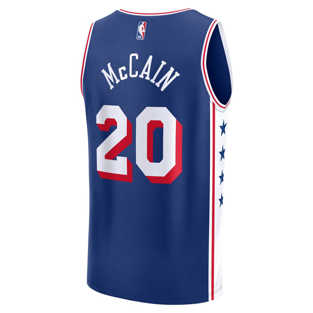 Jared McCain Philadelphia 76ers 2024 NBA Draft Fast Break Player Jersey Icon Edition Royal - NBA