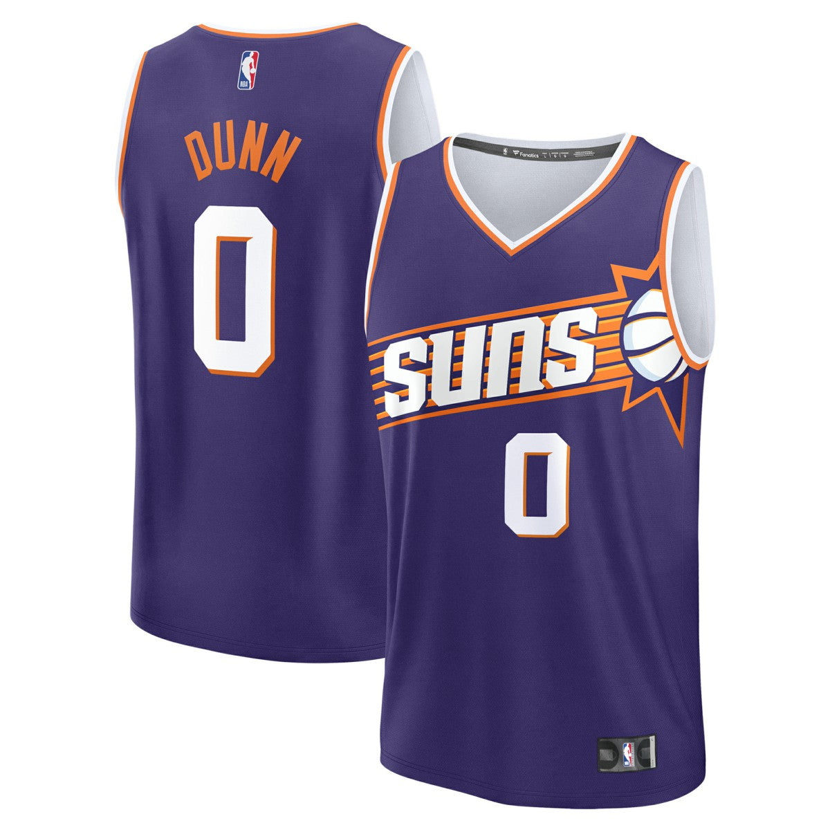 Ryan Dunn Phoenix Suns Youth 2024 NBA Draft Fast Break Player Jersey Icon Edition Purple - NBA