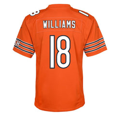 Caleb Williams Chicago Bears Youth Game Jersey Orange | Nike for Sale