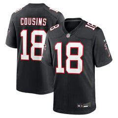 Kirk Cousins Atlanta Falcons Youth Game Jersey Black | Nike for Sale