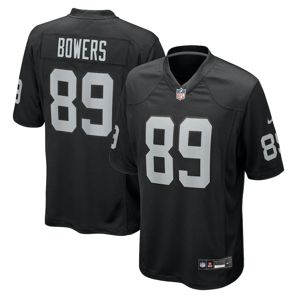 Brock Bowers Las Vegas Raiders Youth Game Jersey Black | Nike for Sale