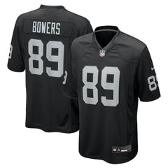 Brock Bowers Las Vegas Raiders Youth Game Jersey Black | Nike for Sale