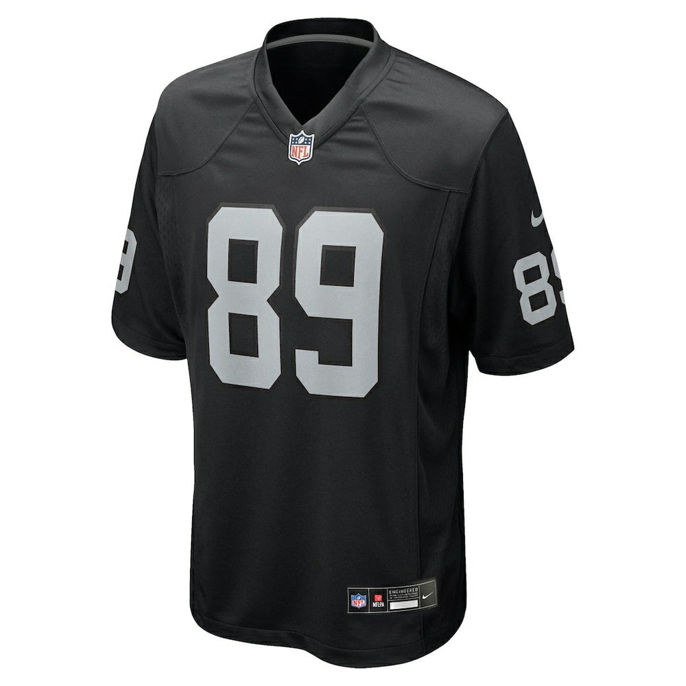 Brock Bowers Las Vegas Raiders Youth Game Jersey Black | Nike for Sale