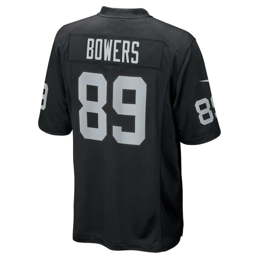Brock Bowers Las Vegas Raiders Youth Game Jersey Black | Nike for Sale