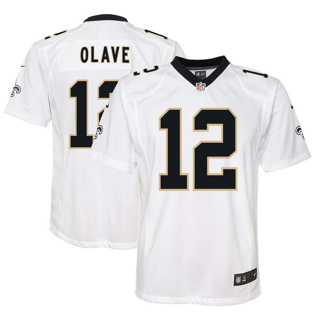 Chris Olave New Orleans Saints Youth Game Jersey White | Nike for Sale