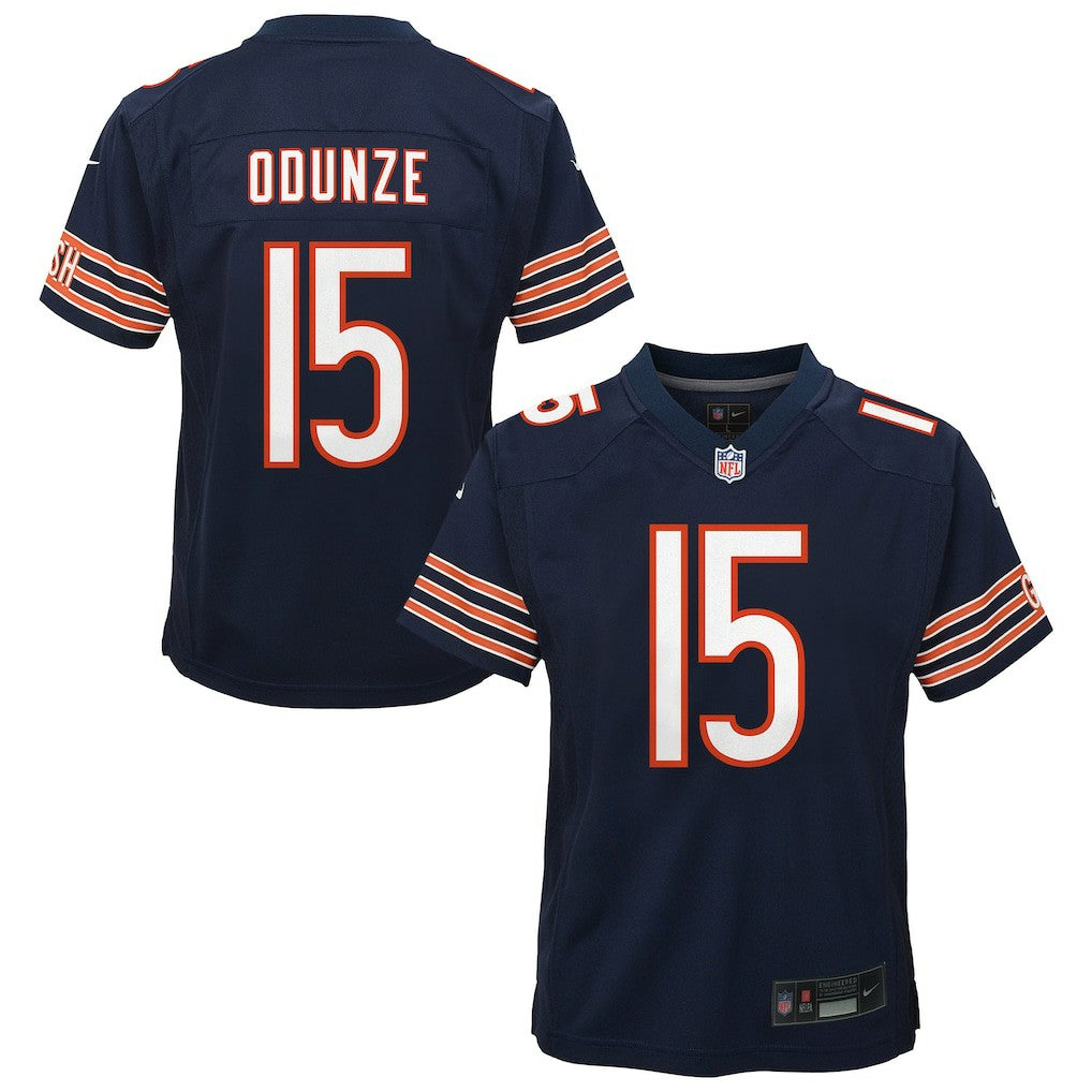 Rome Odunze Chicago Bears Youth Game Jersey Navy | Nike for Sale