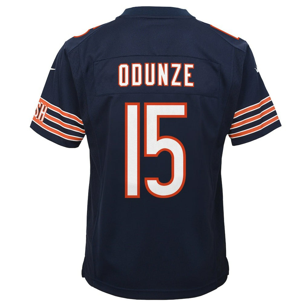 Rome Odunze Chicago Bears Youth Game Jersey Navy | Nike for Sale