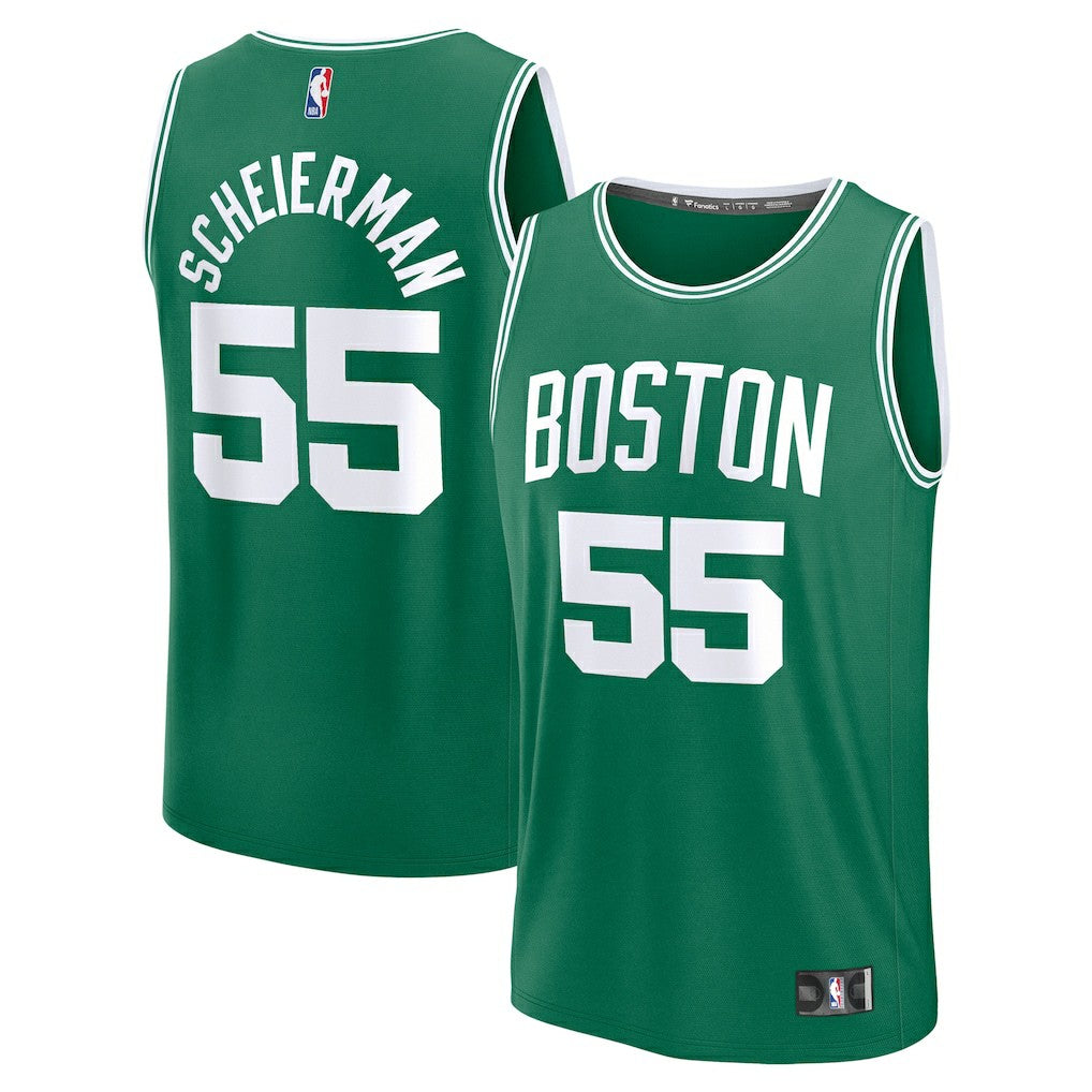 Baylor Scheierman Boston Celtics Youth 2024 NBA Draft Fast Break Player Jersey Icon Edition Kelly Green - NBA