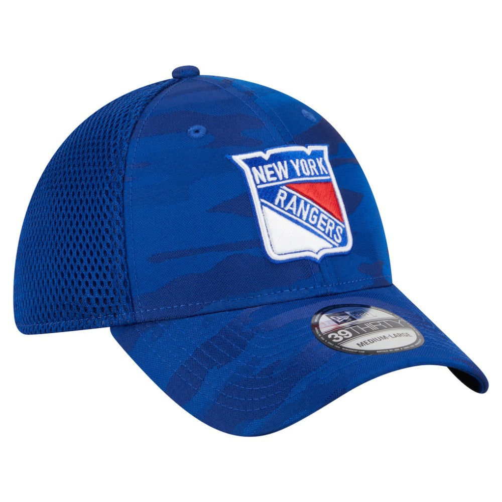 New York Rangers New Era Active Subtle Camo 39THIRTY Flex Hat - Blue - NHL