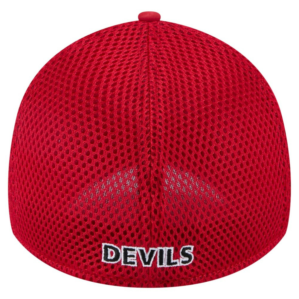 New Jersey Devils New Era Linear Featherweight 39THIRTY Flex Hat - Red - NHL