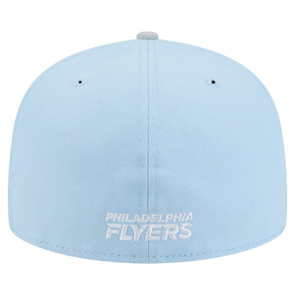 Philadelphia Flyers New Era Color Pack Two-Tone 59FIFTY Fitted Hat - Light Blue/Gray - NHL