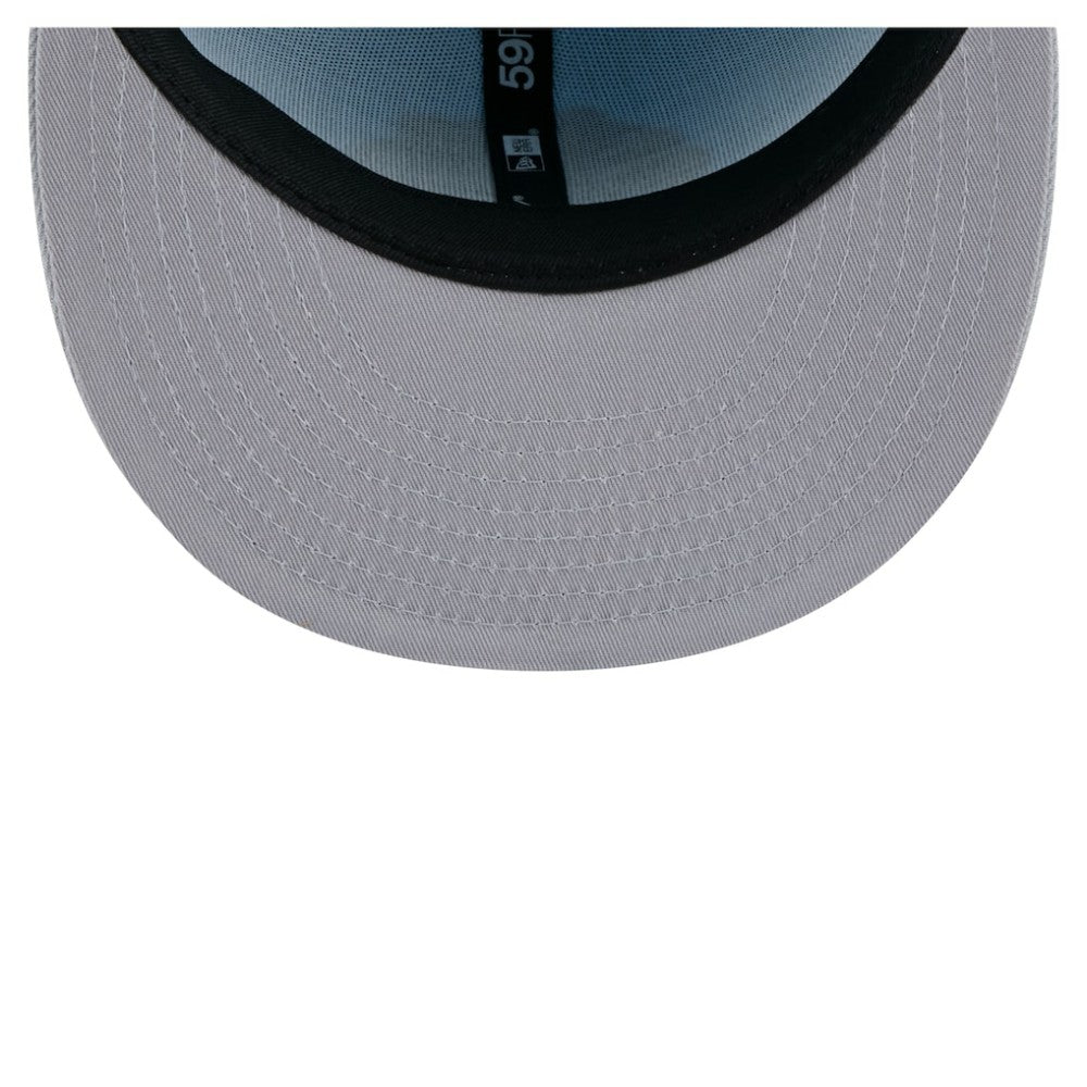 Chicago Blackhawks New Era Color Pack Two-Tone 59FIFTY Fitted Hat - Light Blue/Gray - NHL