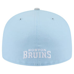 Boston Bruins New Era Color Pack Two-Tone 59FIFTY Fitted Hat - Light Blue/Gray - NHL