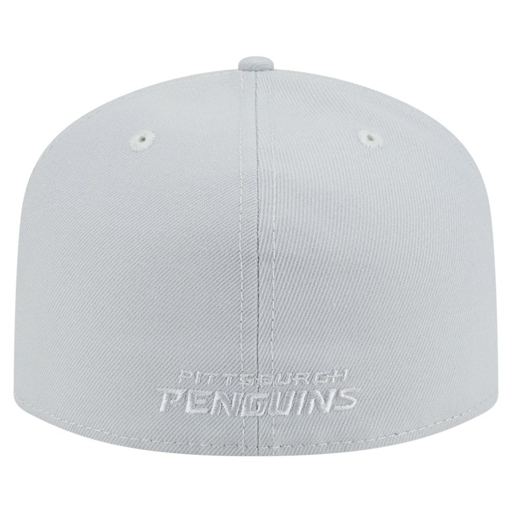 Pittsburgh Penguins New Era Color Pack A-Frame 59FIFTY Fitted Hat - Gray - NHL