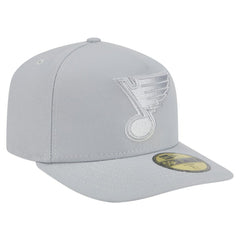 St. Louis Blues New Era Color Pack A-Frame 59FIFTY Fitted Hat - Gray - NHL