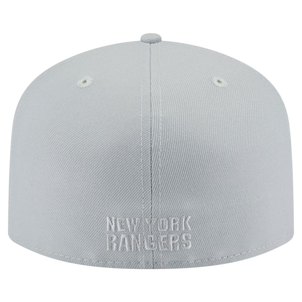 New York Rangers New Era Color Pack A-Frame 59FIFTY Fitted Hat - Gray - NHL