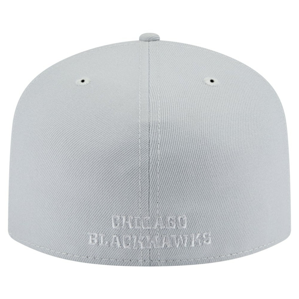 Chicago Blackhawks New Era Color Pack A-Frame 59FIFTY Fitted Hat - Gray - NHL