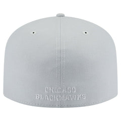 Chicago Blackhawks New Era Color Pack A-Frame 59FIFTY Fitted Hat - Gray - NHL