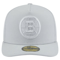 Boston Bruins New Era Color Pack A-Frame 59FIFTY Fitted Hat - Gray - NHL