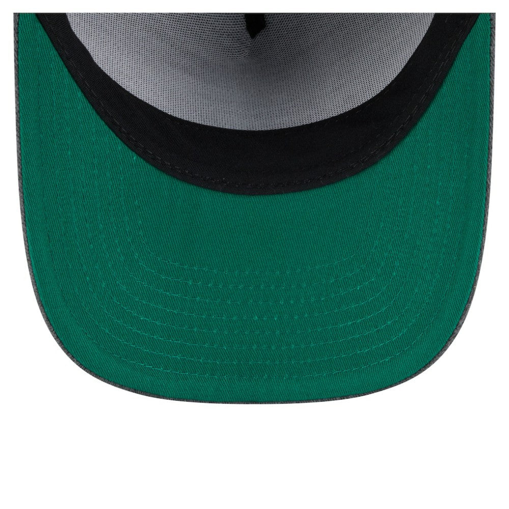 Detroit Red Wings New Era Throwback Washed A-Frame Pre-Curved 9FIFTY Snapback Hat - Charcoal - NHL