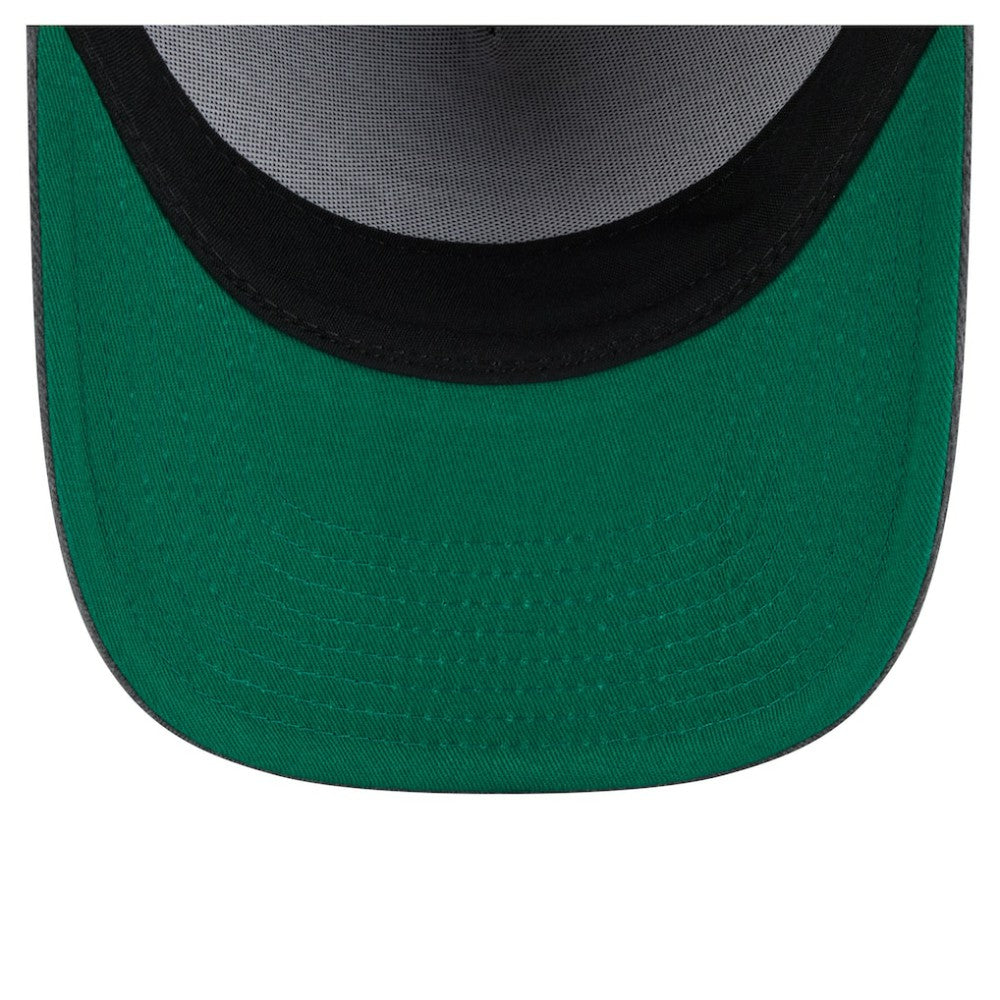 New York Rangers New Era Throwback Washed A-Frame Pre-Curved 9FIFTY Snapback Hat - Charcoal - NHL