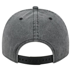 Carolina Hurricanes New Era Throwback Washed A-Frame Pre-Curved 9FIFTY Snapback Hat - Charcoal - NHL