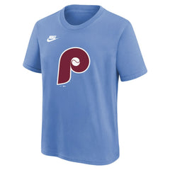 Philadelphia Phillies Nike Youth Cooperstown Collection Team Logo T-Shirt - MLB
