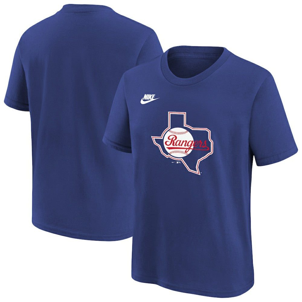 Texas Rangers Nike Youth Cooperstown Collection Team Logo T-Shirt - MLB