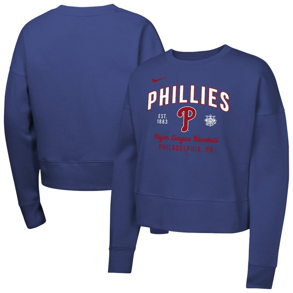 Philadelphia Phillies Nike Girls Youth Fleece Sweatshirt - MLB