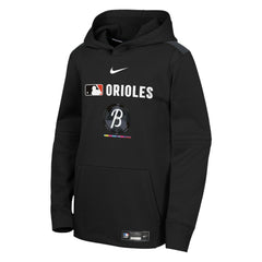Baltimore Orioles Nike Youth City Connect Authentic Collection Performance Pullover Hoodie - MLB