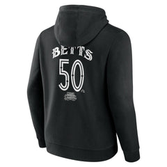 Mookie Betts Los Angeles Dodgers Mister Cartoon Name & Number Pullover Hoodie - MLB