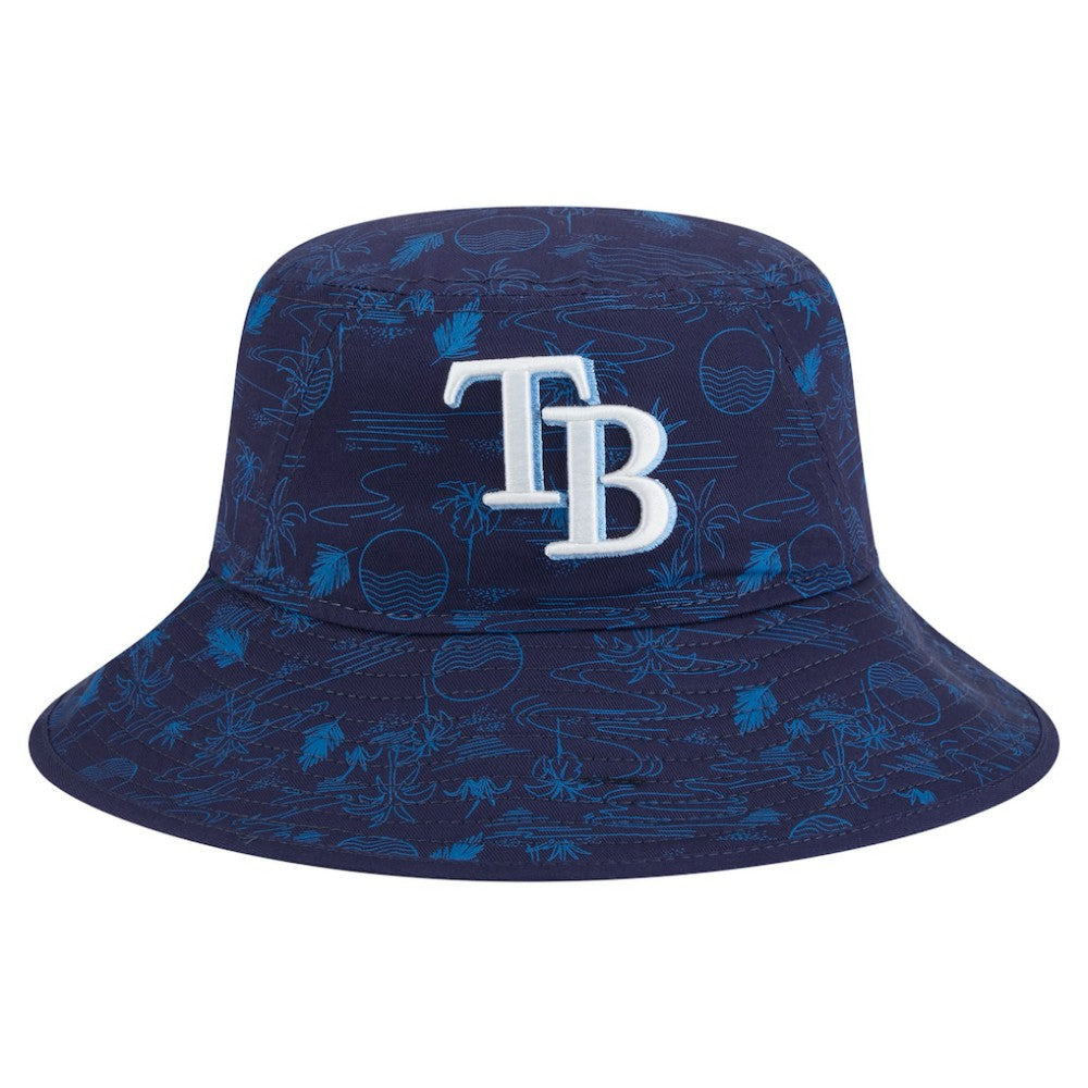 Tampa Bay Rays New Era 2025 Spring Training All Over Print Bucket Hat - MLB