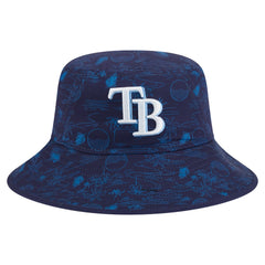 Tampa Bay Rays New Era 2025 Spring Training All Over Print Bucket Hat - MLB