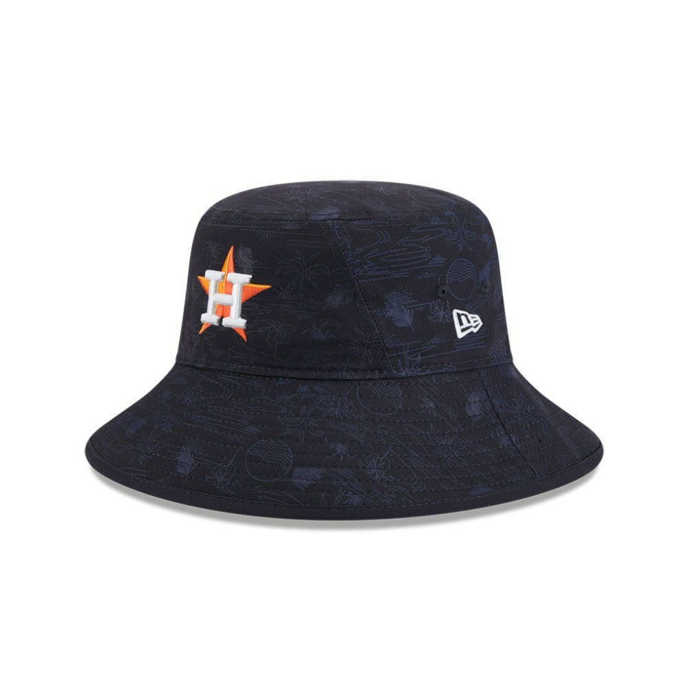 Houston Astros New Era Youth 2025 Spring Training All Over Print Bucket Hat - MLB