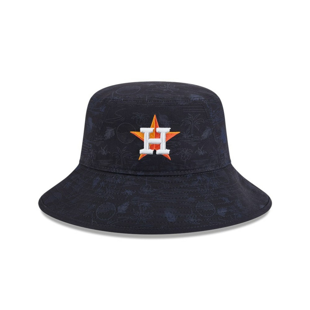 Houston Astros New Era Youth 2025 Spring Training All Over Print Bucket Hat - MLB
