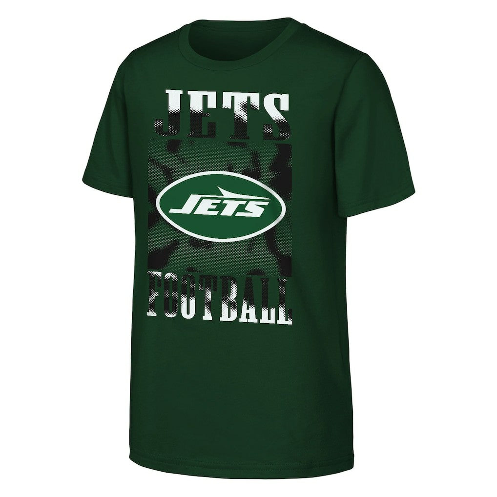 New York Jets Youth Garage Hero T-Shirt Green | NFL