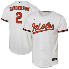 Gunnar Henderson Baltimore Orioles Nike Youth Home Replica Player Jersey - MLB