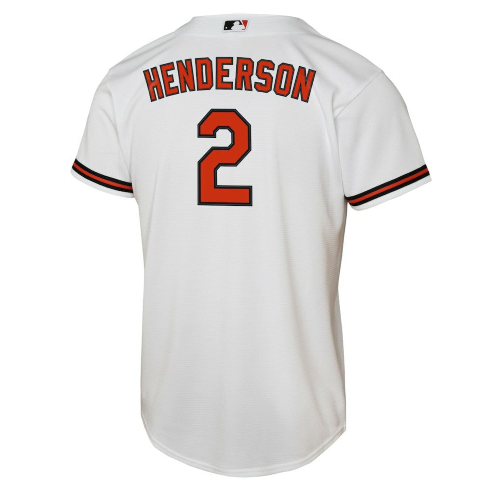 Gunnar Henderson Baltimore Orioles Nike Youth Home Replica Player Jersey - MLB