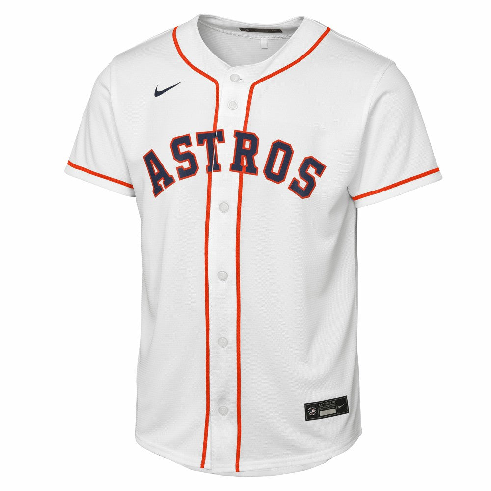 Jose Altuve Houston Astros Nike Youth Home Replica Player Jersey - MLB