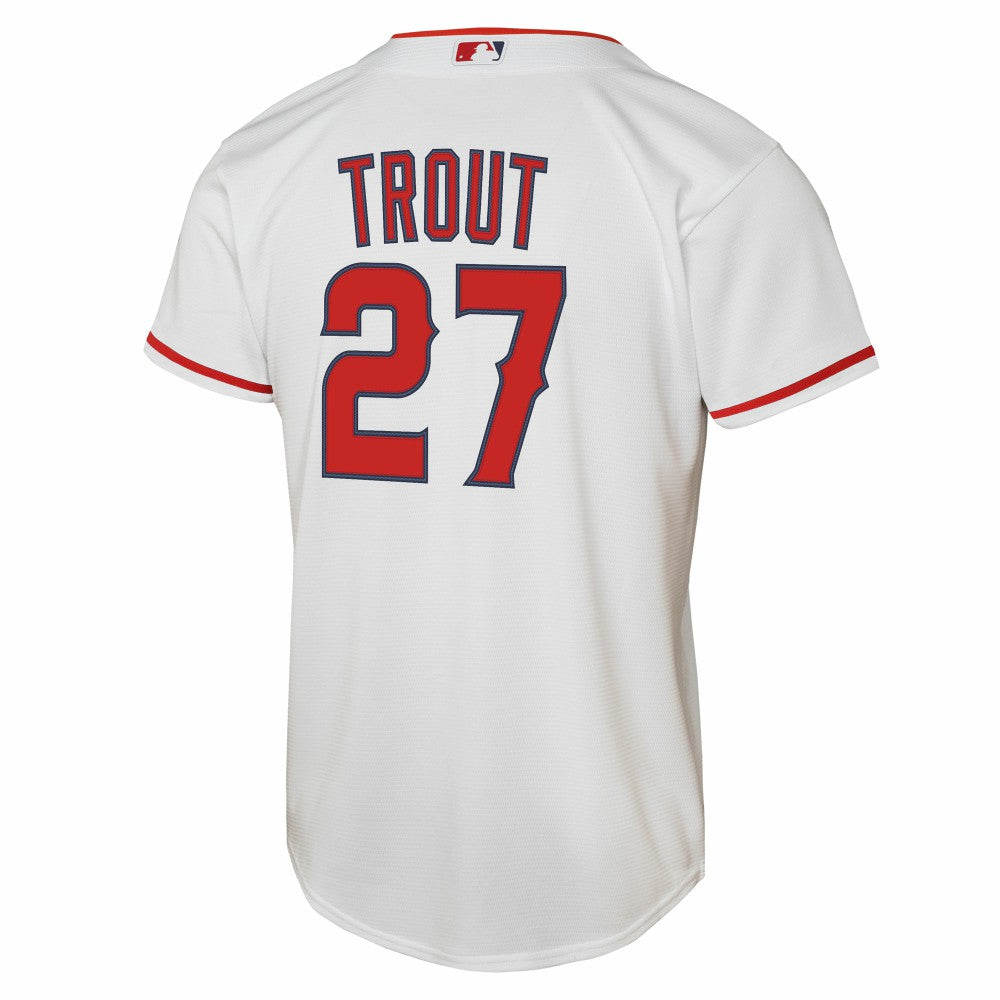 Mike Trout Los Angeles Angels Nike Youth Home Replica Player Jersey - MLB