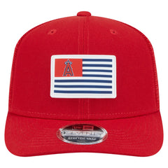 Los Angeles Angels New Era Flag 9SEVENTY Stretch-Snap Hat - MLB