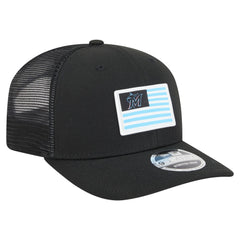 Miami Marlins New Era Flag 9SEVENTY Stretch-Snap Hat - MLB