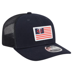 Minnesota Twins New Era Flag 9SEVENTY Stretch-Snap Hat - MLB