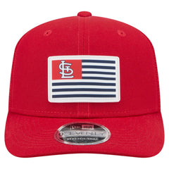 St. Louis Cardinals New Era Flag 9SEVENTY Stretch-Snap Hat - MLB