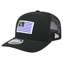 Colorado Rockies New Era Flag 9SEVENTY Stretch-Snap Hat - MLB