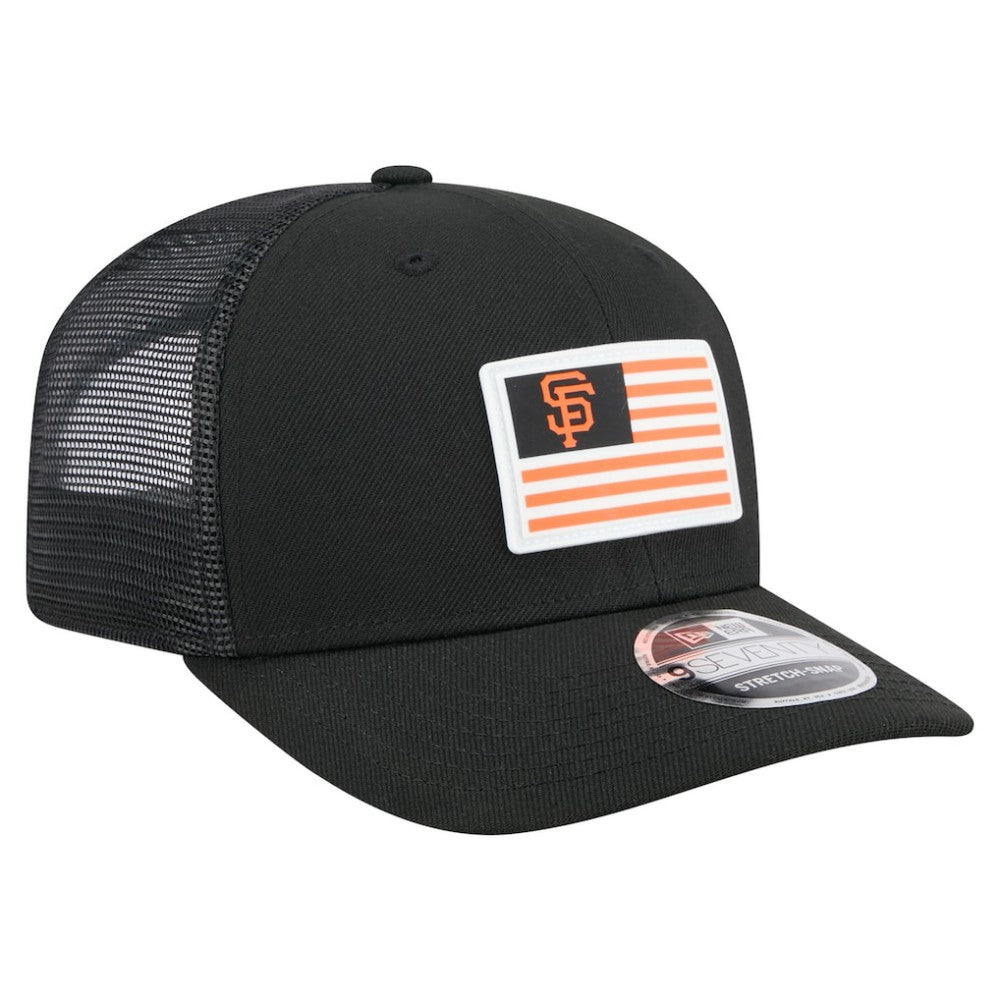 San Francisco Giants New Era Flag 9SEVENTY Stretch-Snap Hat - MLB