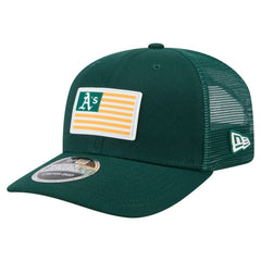 Athletics New Era Flag 9SEVENTY Stretch-Snap Hat - MLB