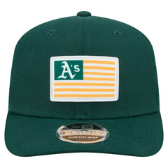 Athletics New Era Flag 9SEVENTY Stretch-Snap Hat - MLB